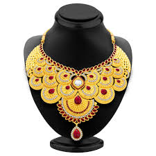 Royal Gold Covering Jewellery Set